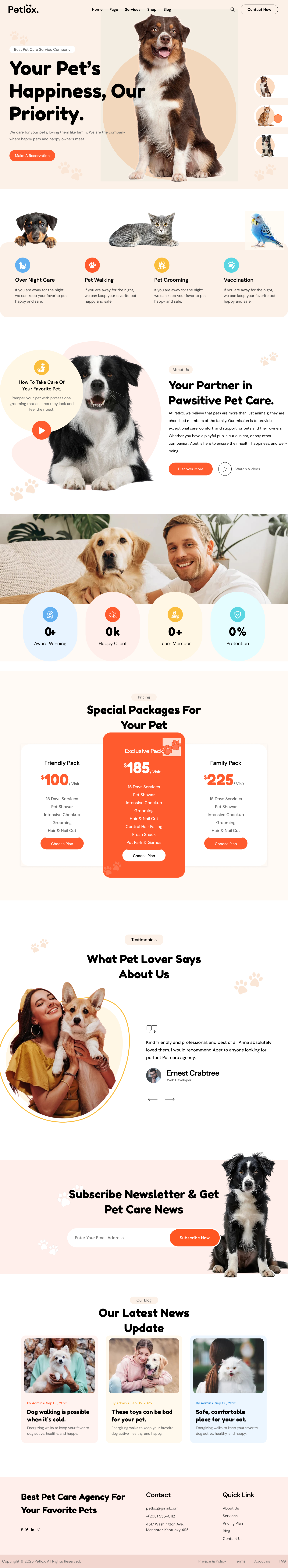 Pet Care Service